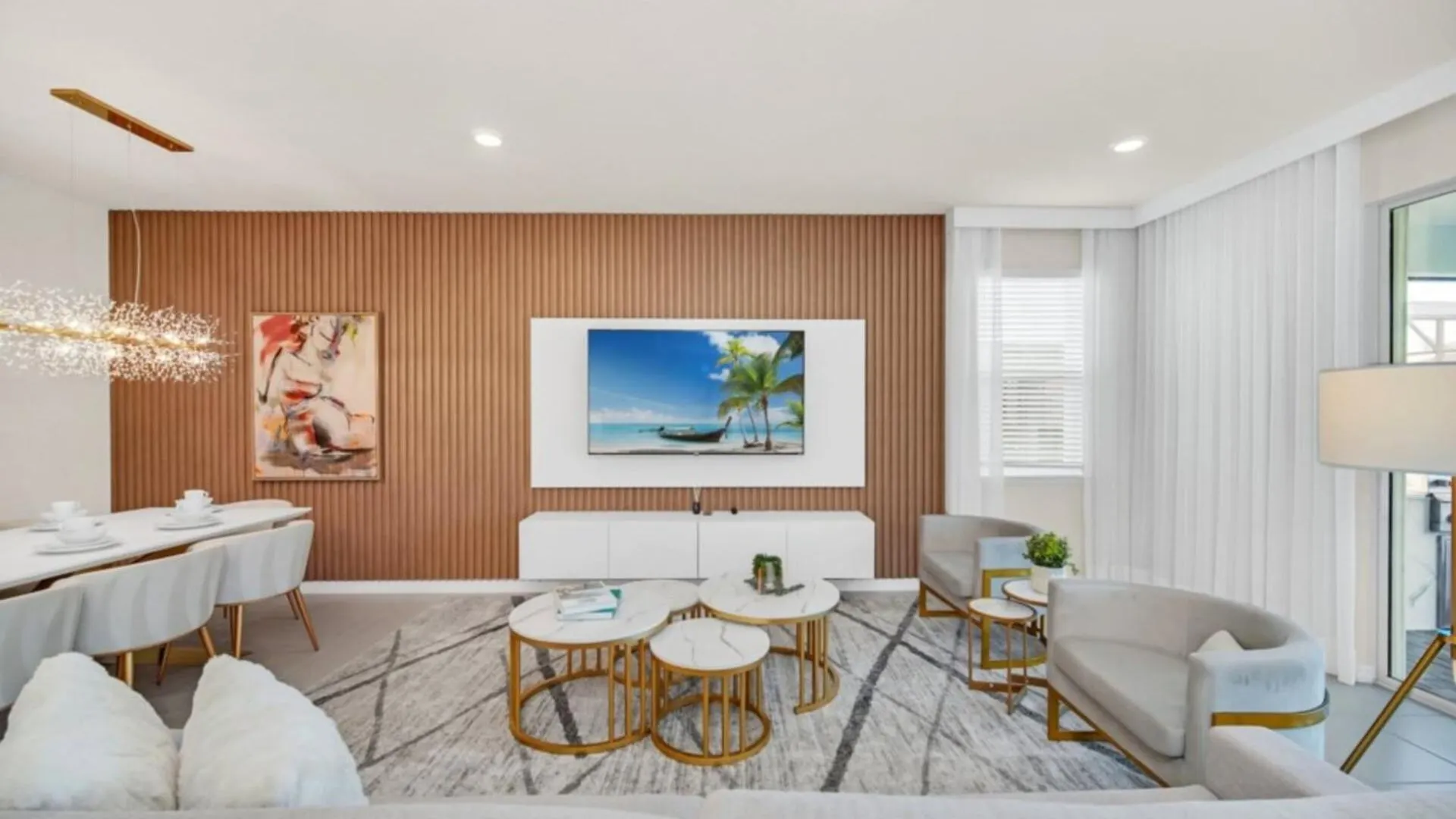 Modern Oasis: 7 Bedroom Villa Near The Beach 6324 Davenport